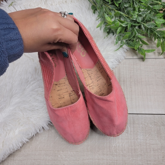 Sam Edelman Pink Slip on Loafers - Picture 4 of 8